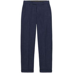 Calvin Klein Big Boys Stretch Odyssey Cuffed Pant - Navy Size 14